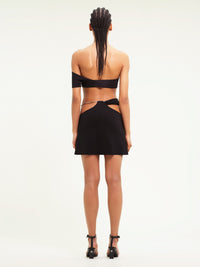 New age jersey crepe Skirt - Black