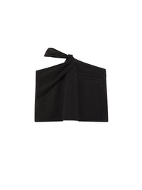 New age jersey crepe Skirt - Black