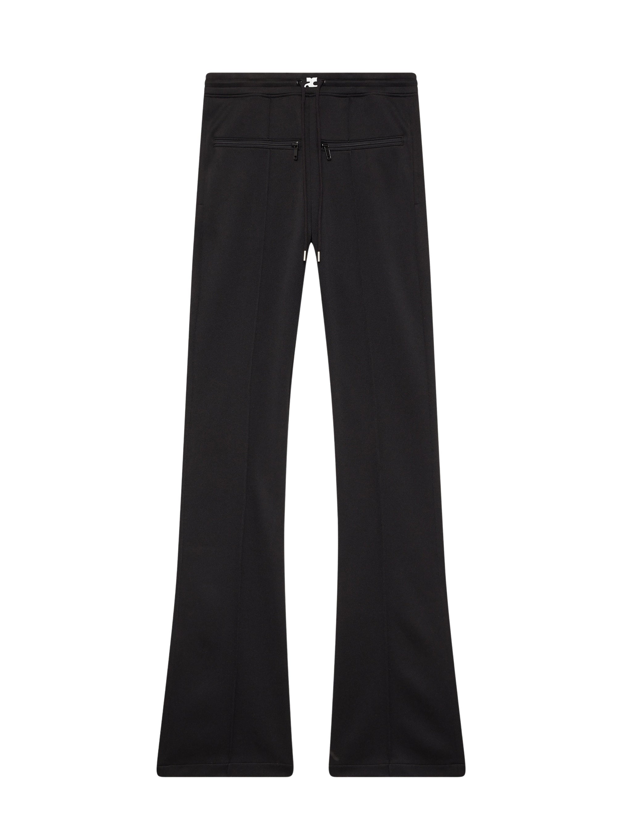 Zipped tracksuit interloc Pant - Black