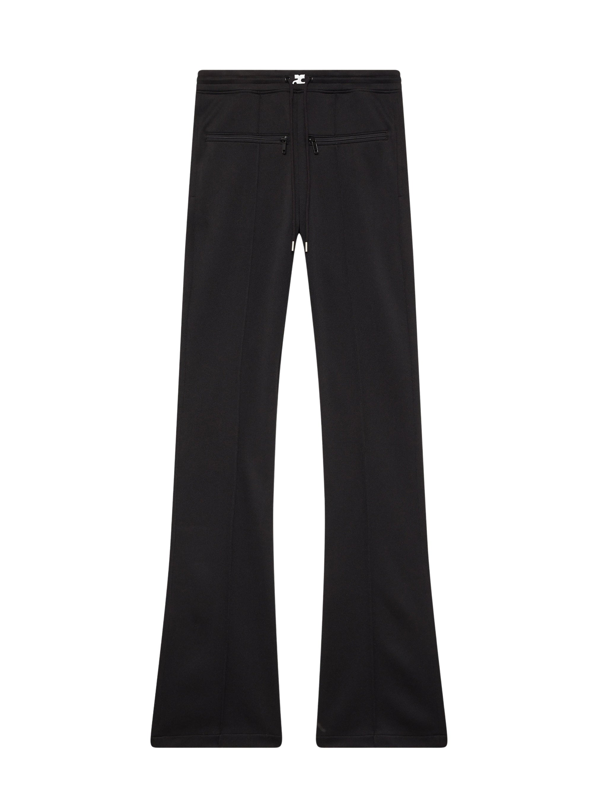 Zipped tracksuit interloc Pant - Black