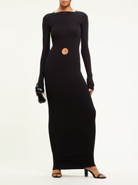 Holistic Long Dress - Black
