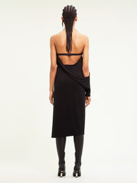 New age crepe jersey Dress - Black