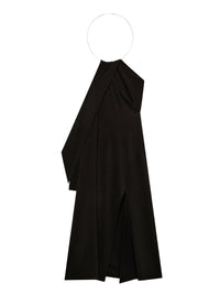 New age crepe jersey Dress - Black