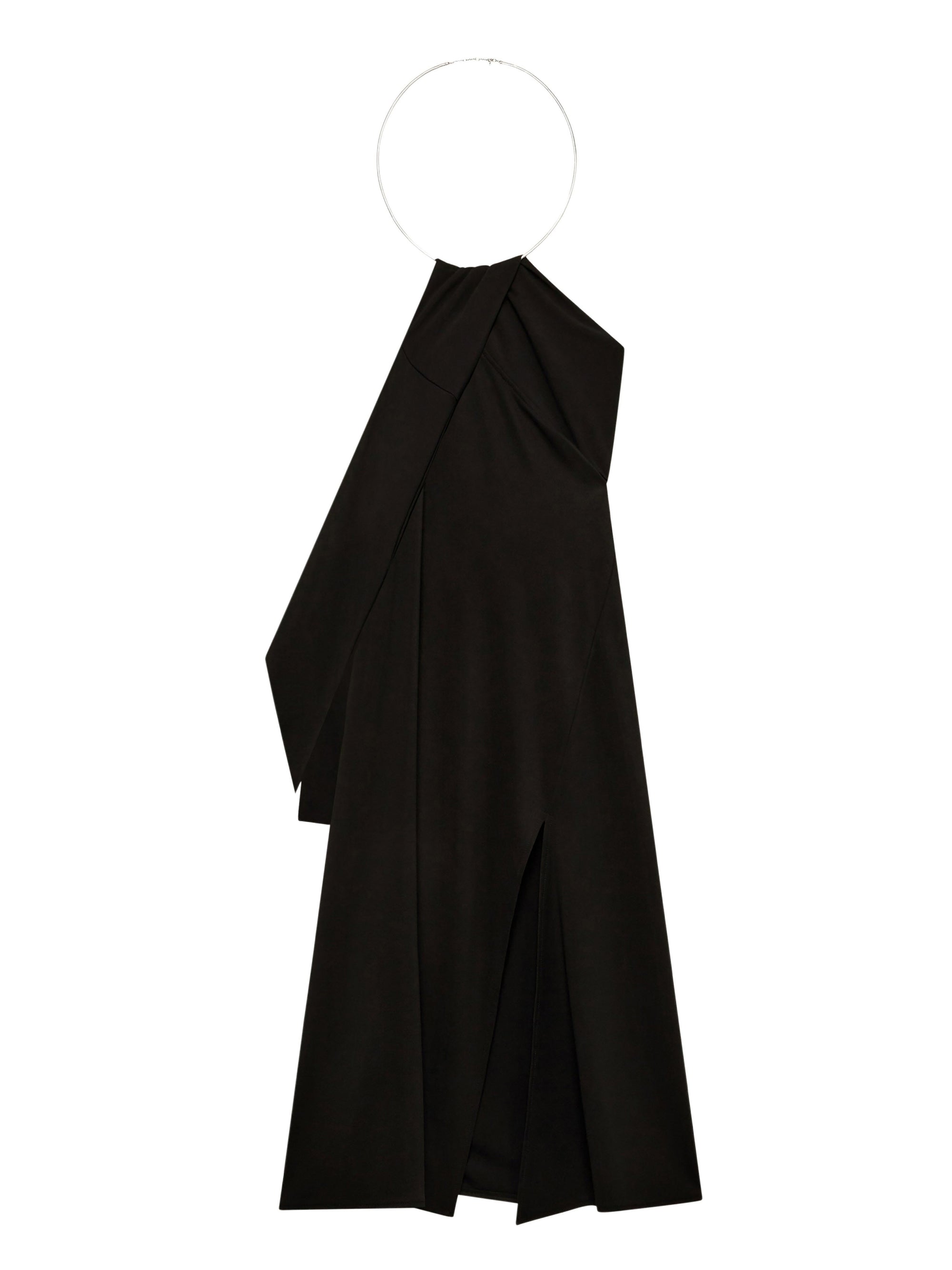 New age crepe jersey Dress - Black
