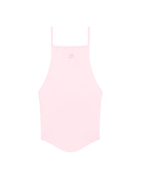 Holistic rib knit tank Top - Powder Pink