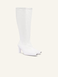 Ac charma vegan nappa Boots - Heritage White