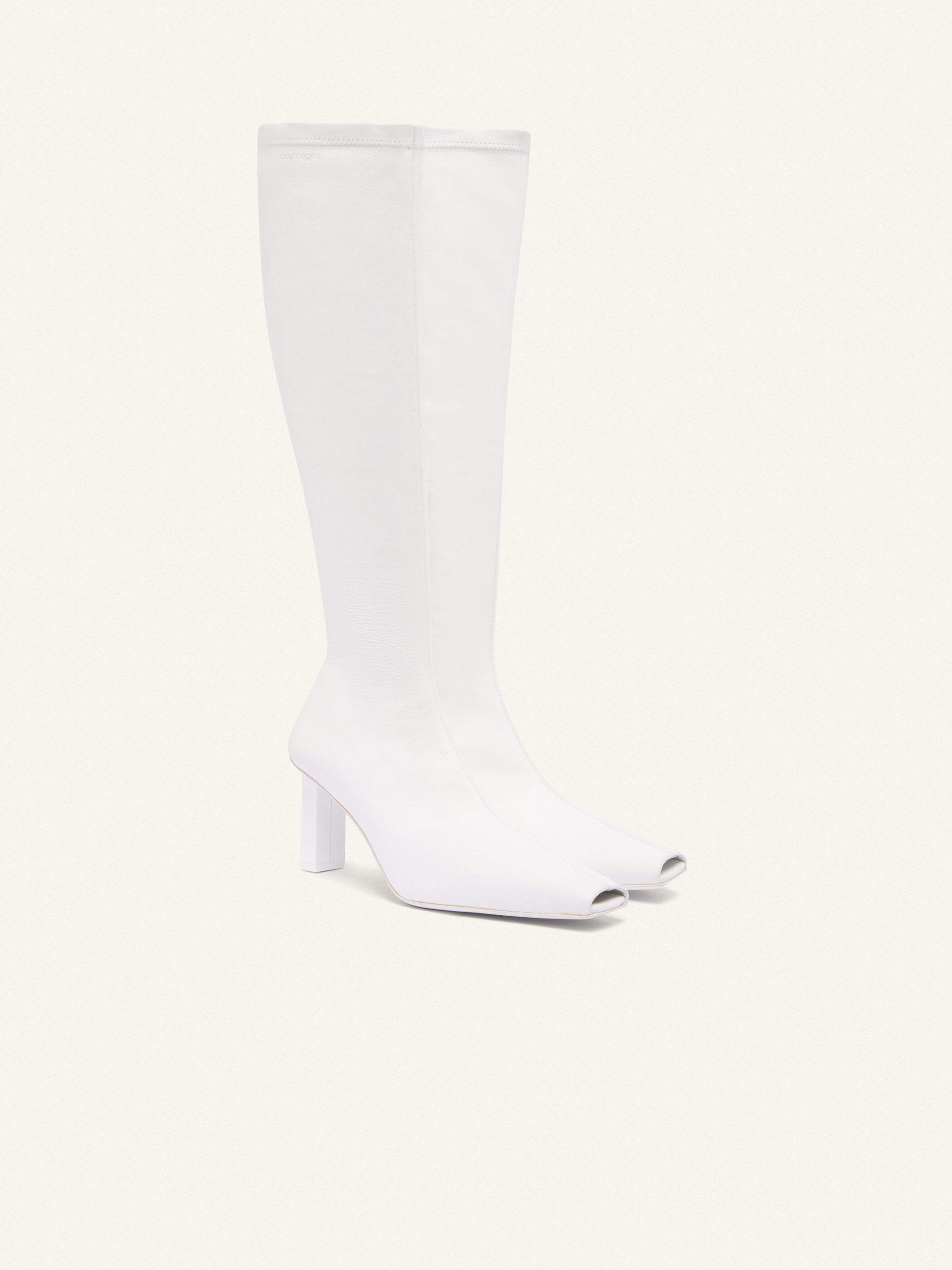 Ac charma vegan nappa Boots - White
