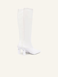 Ac charma vegan nappa Boots - White