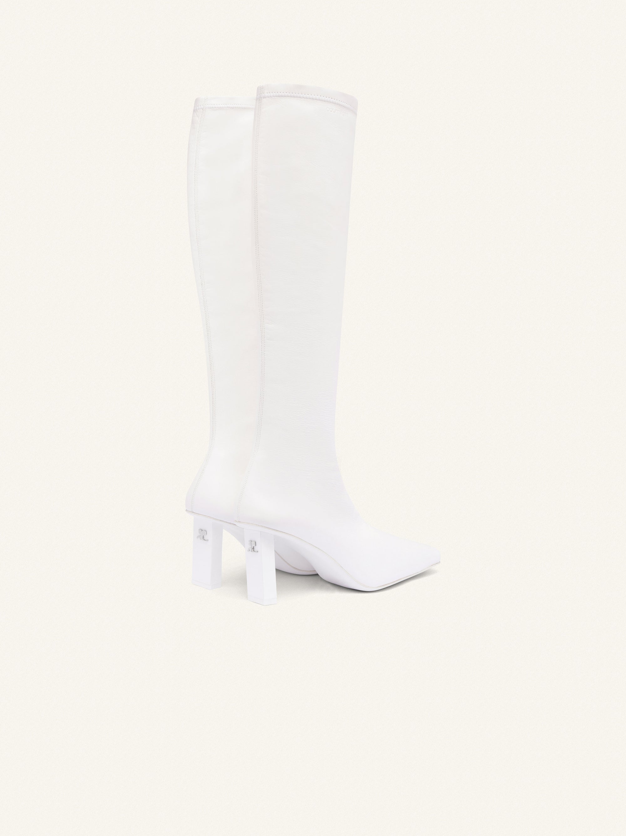 Ac charma vegan nappa Boots - White