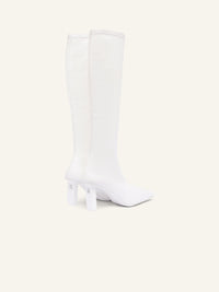 Ac charma vegan nappa Boots - Heritage White