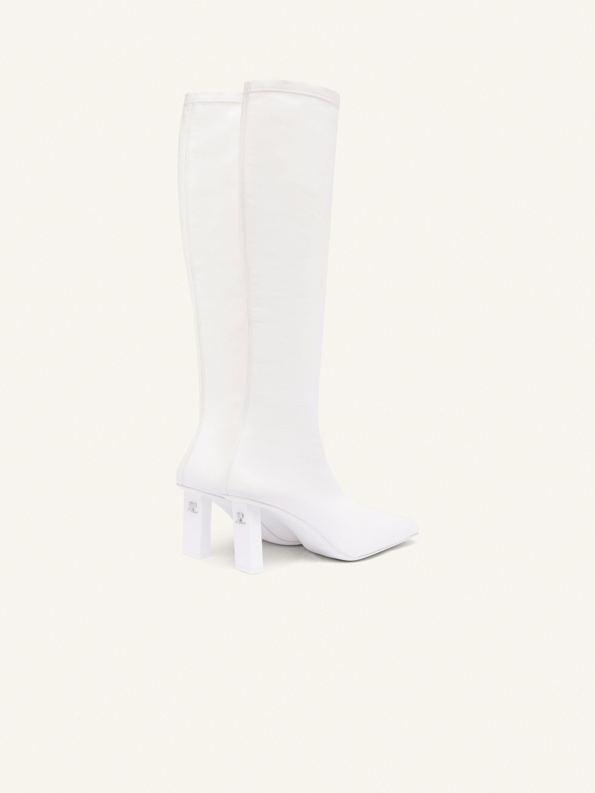 Ac charma vegan nappa Boots - Heritage White