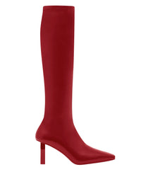 Ac charma vegan nappa Boots - Groseille Fonce