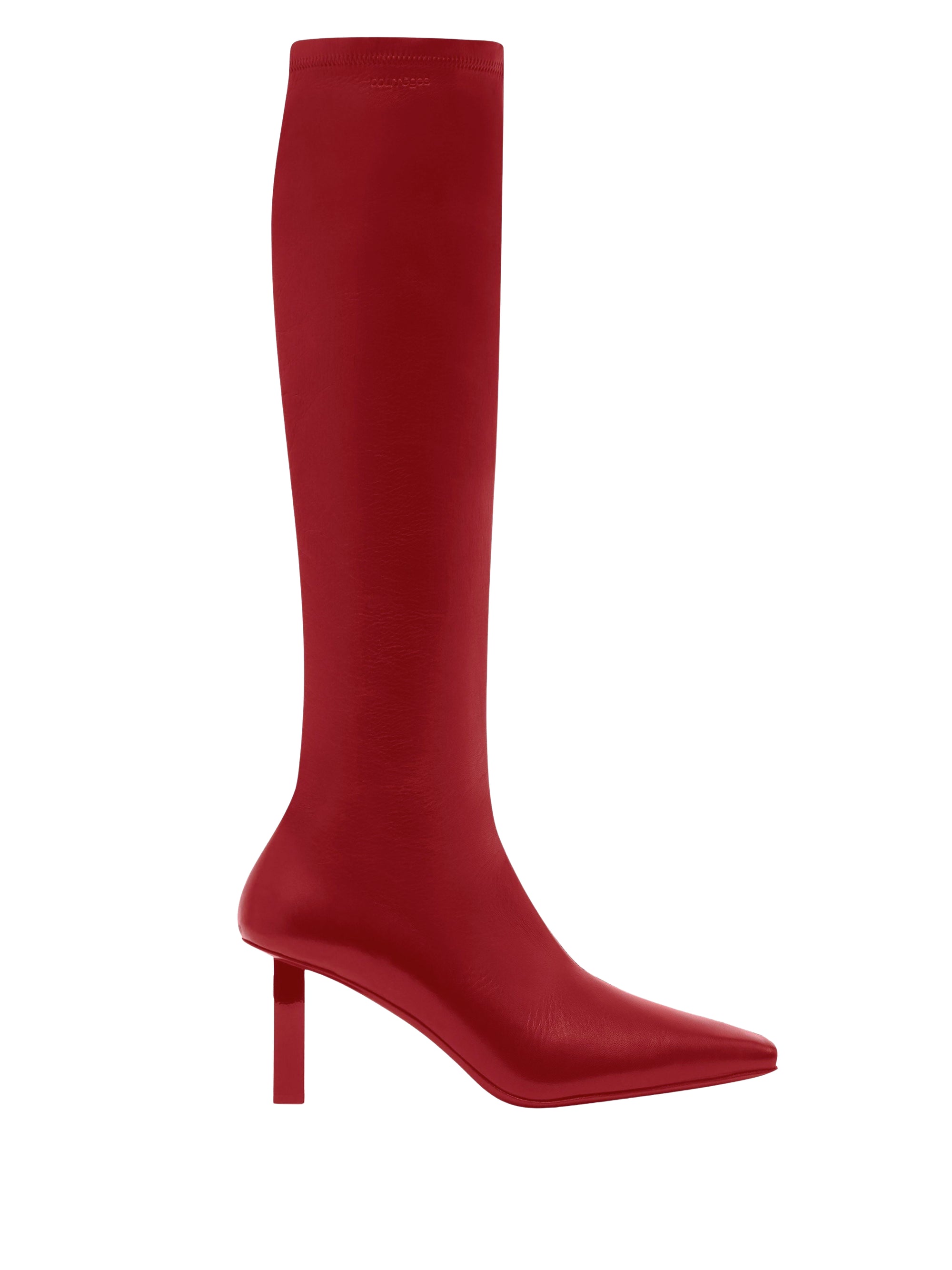 Ac charma vegan nappa Boots - Groseille Fonce