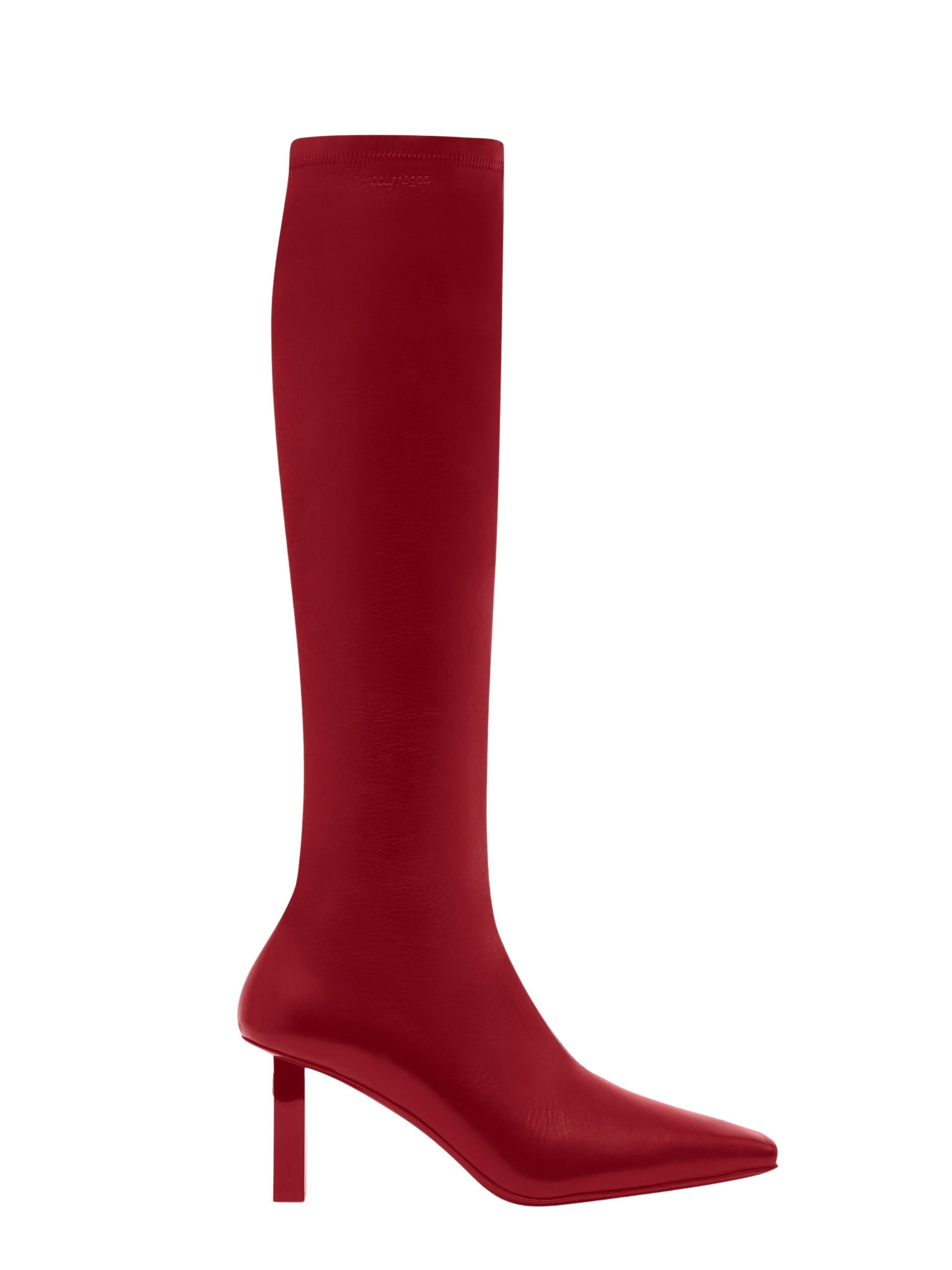 Ac charma vegan nappa Boots - Burgundy
