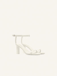 Ac charm leather Sandals - Beige