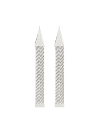 One snake chain Earrings - Silver