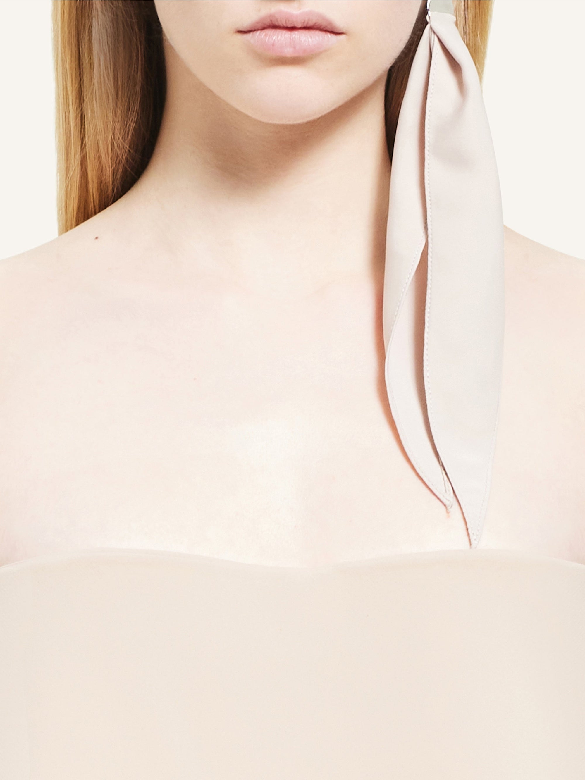 One scarf Earring - Sand