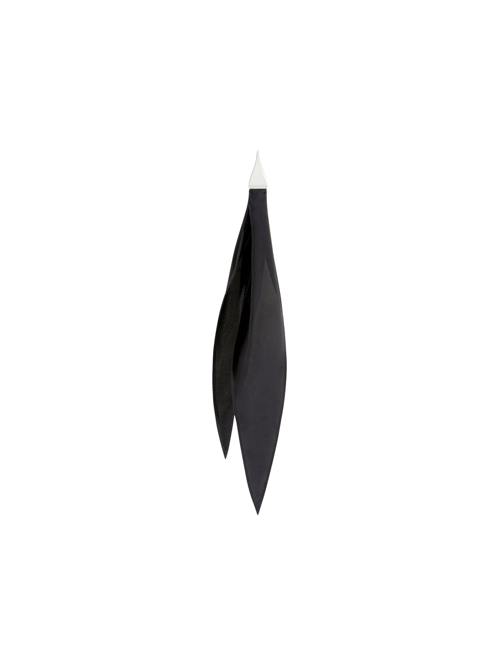 One scarf Earring - Black
