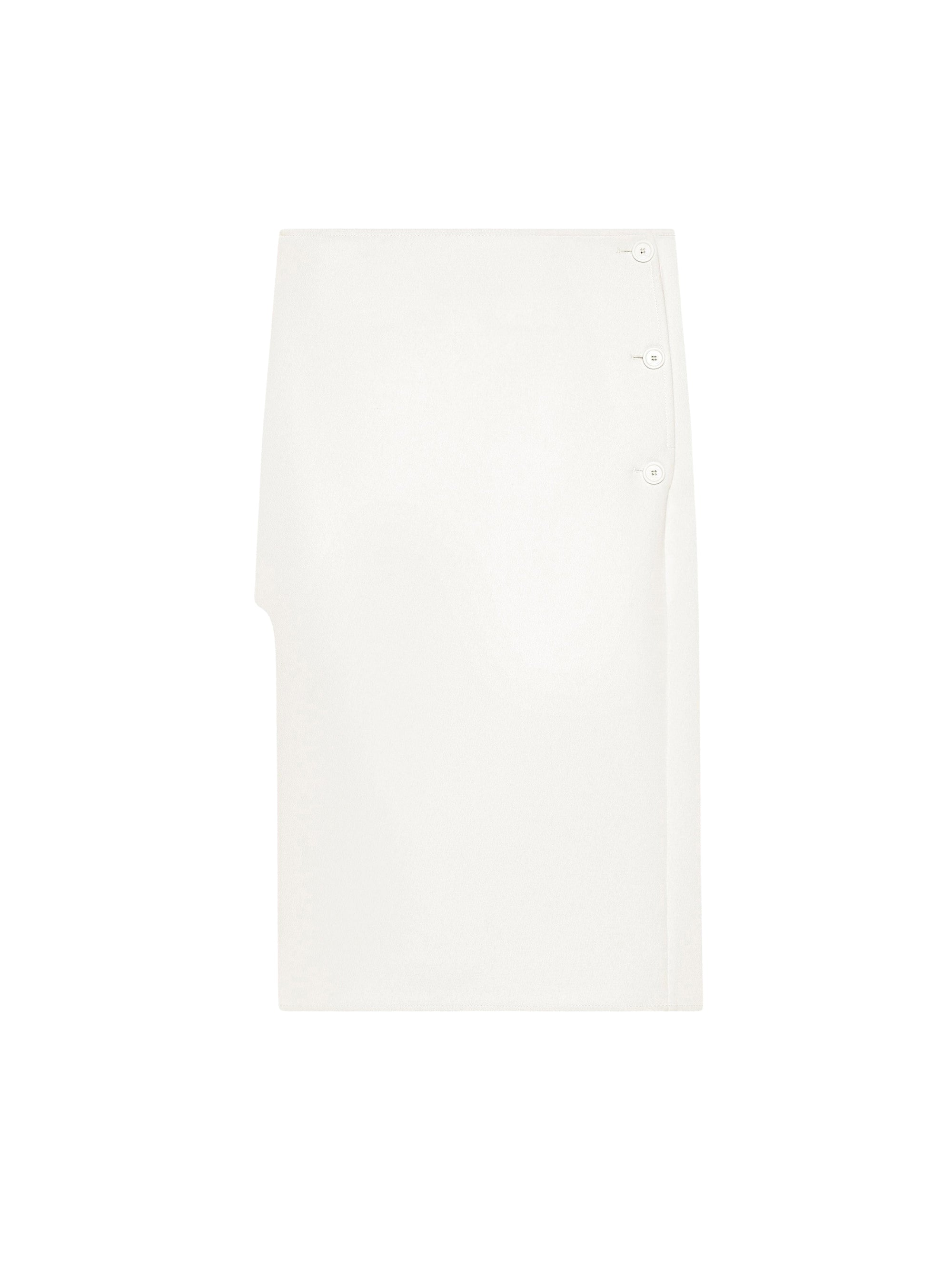 Oblique heritage midi Skirt - Natural