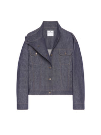 Motorcycle denim Jacket - Grey
