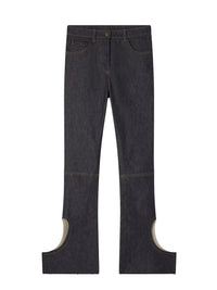 Reversed denim Pant - Dark Heather Grey