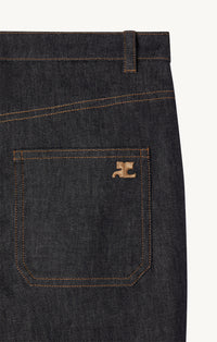 Reversed denim Pant - Dark Heather Grey