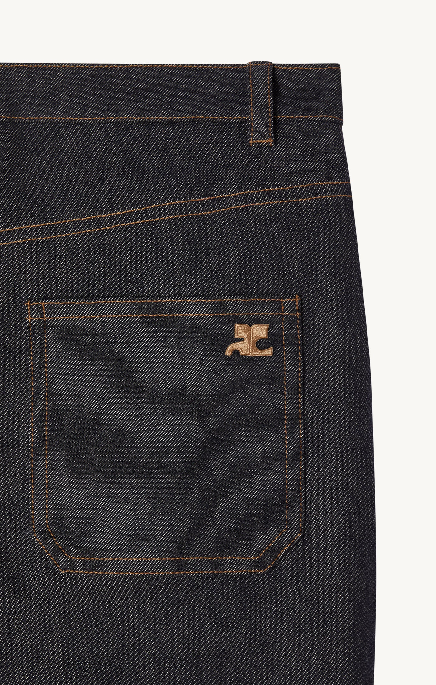 Reversed denim Pant - Dark Heather Grey