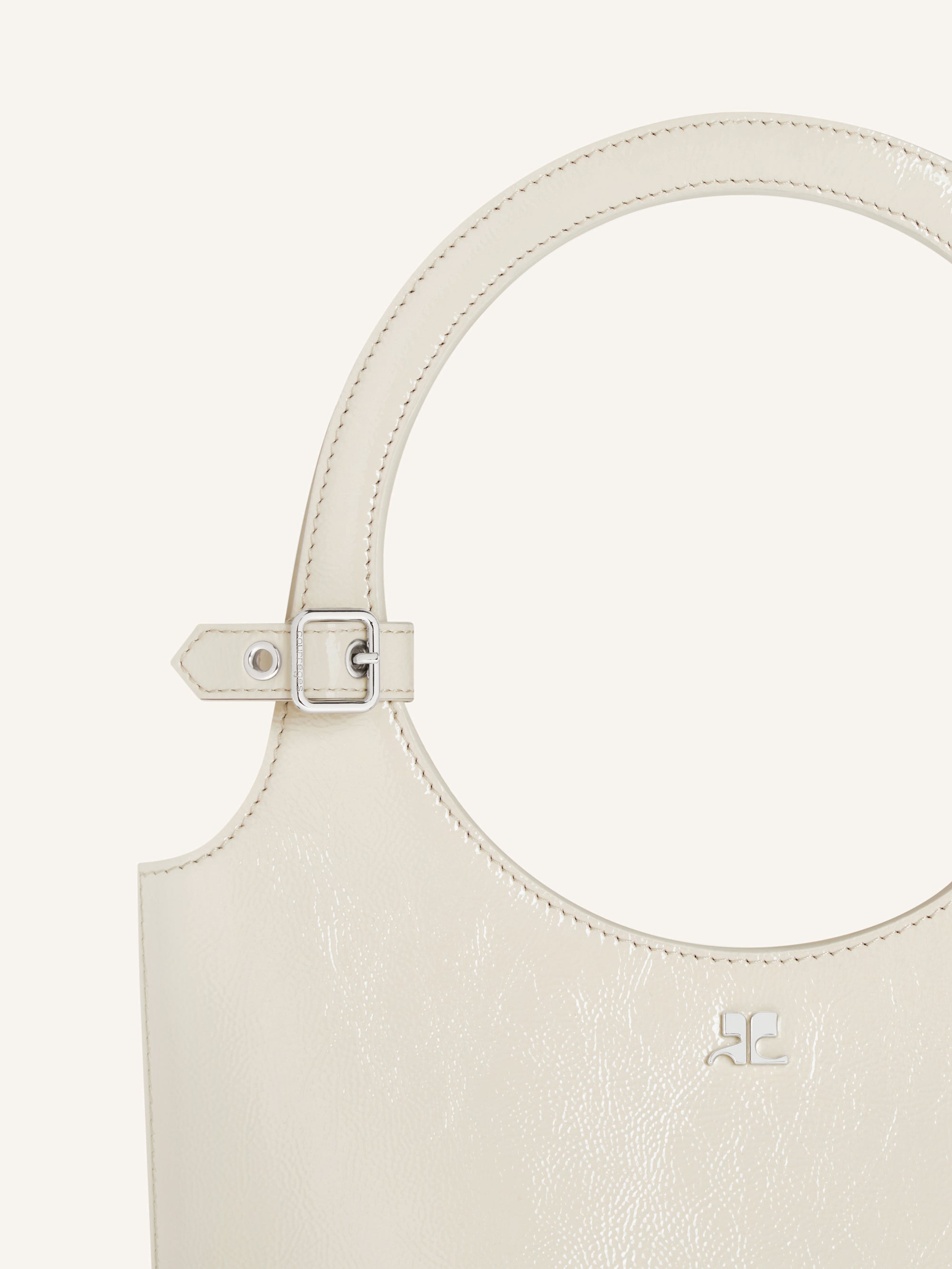 Holy naplack leather Bag - Oatmeal