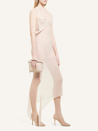 Cloud chained leather Bag - Sand