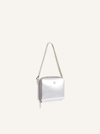 Cloud chained mirror Bag - Silver