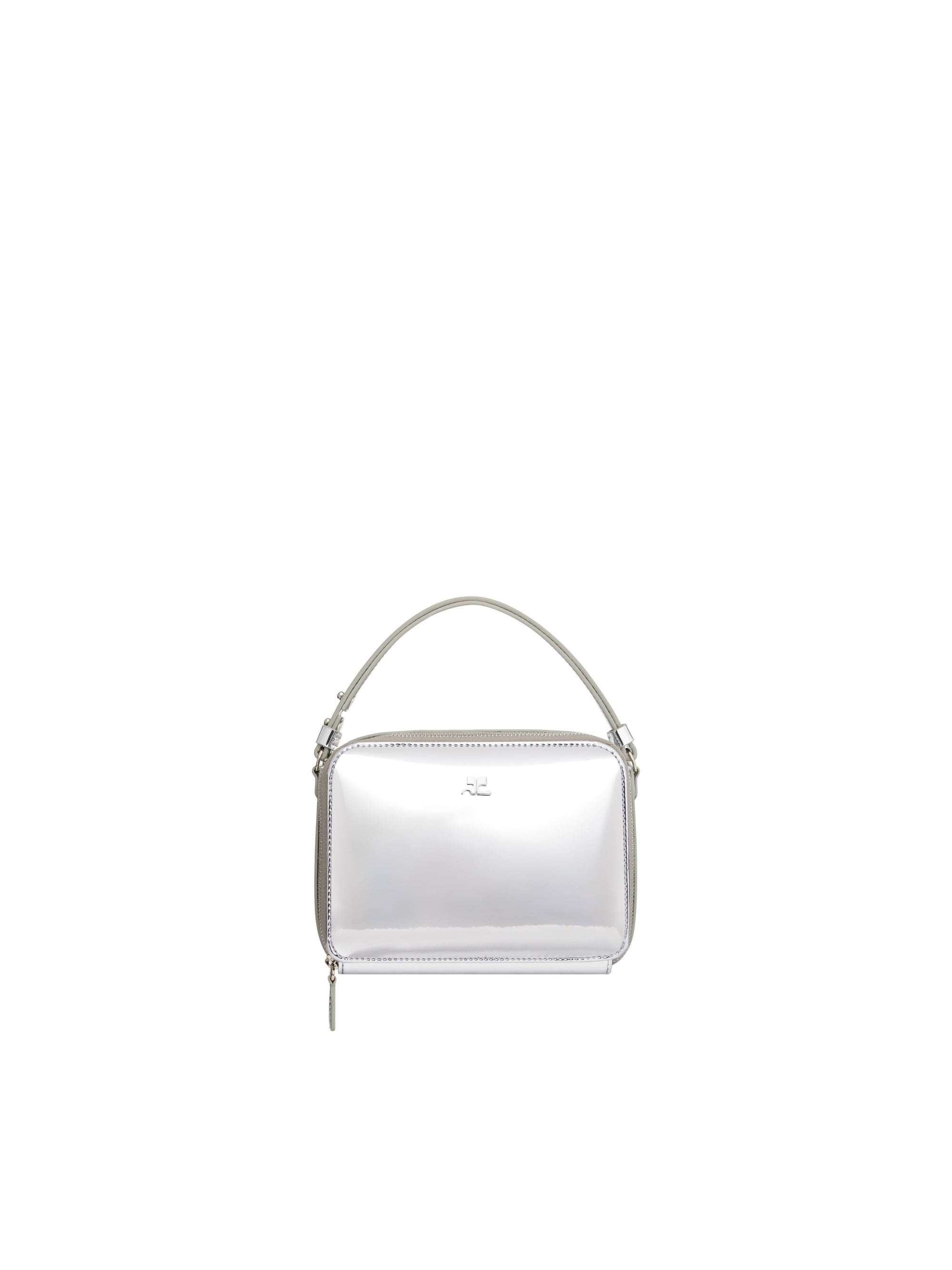Cloud chained mirror Bag - Silver