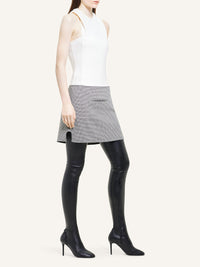 Illusion hooded Bodysuit - Heritage White