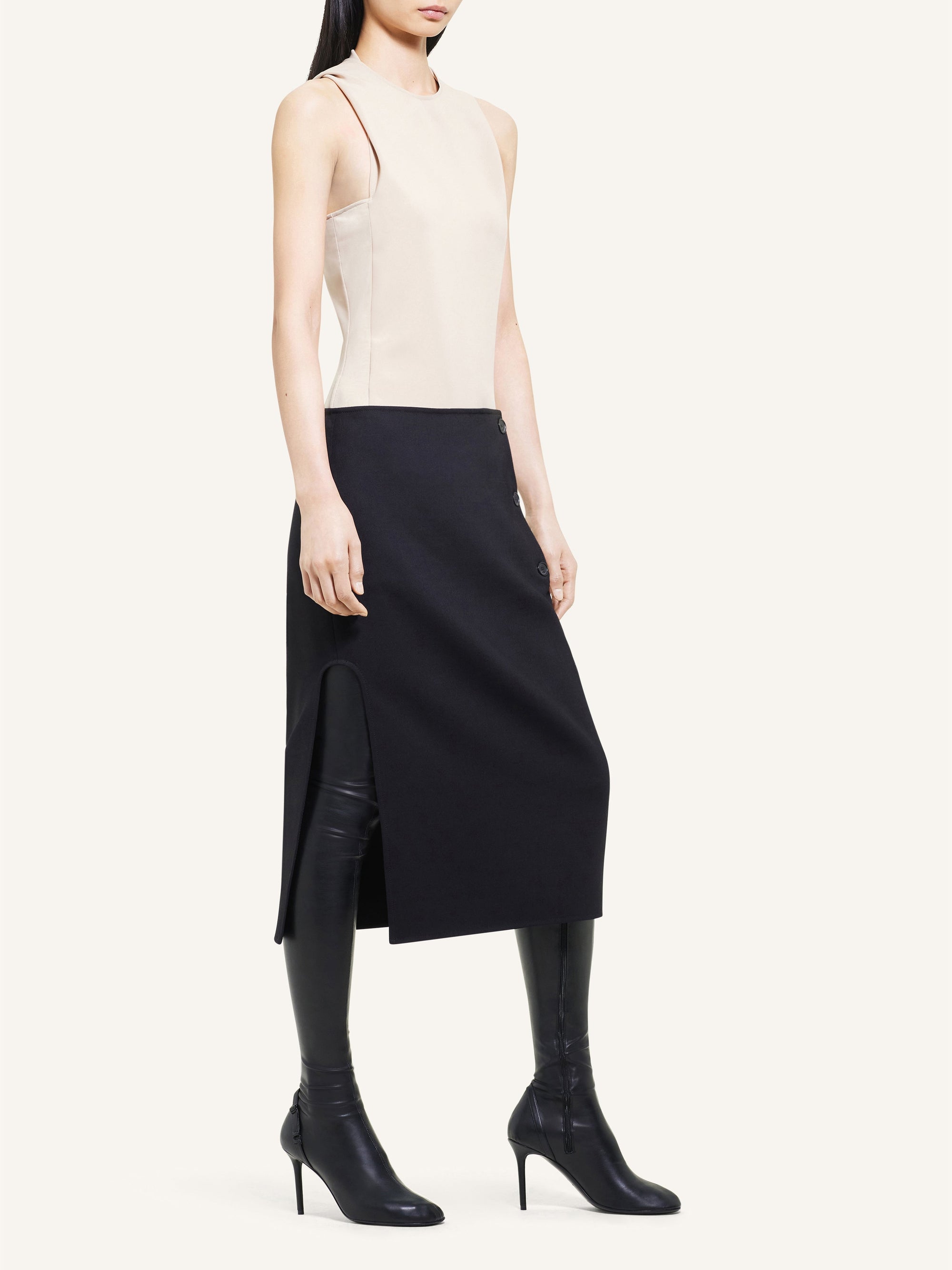 Illusion hooded Bodysuit - Hemp