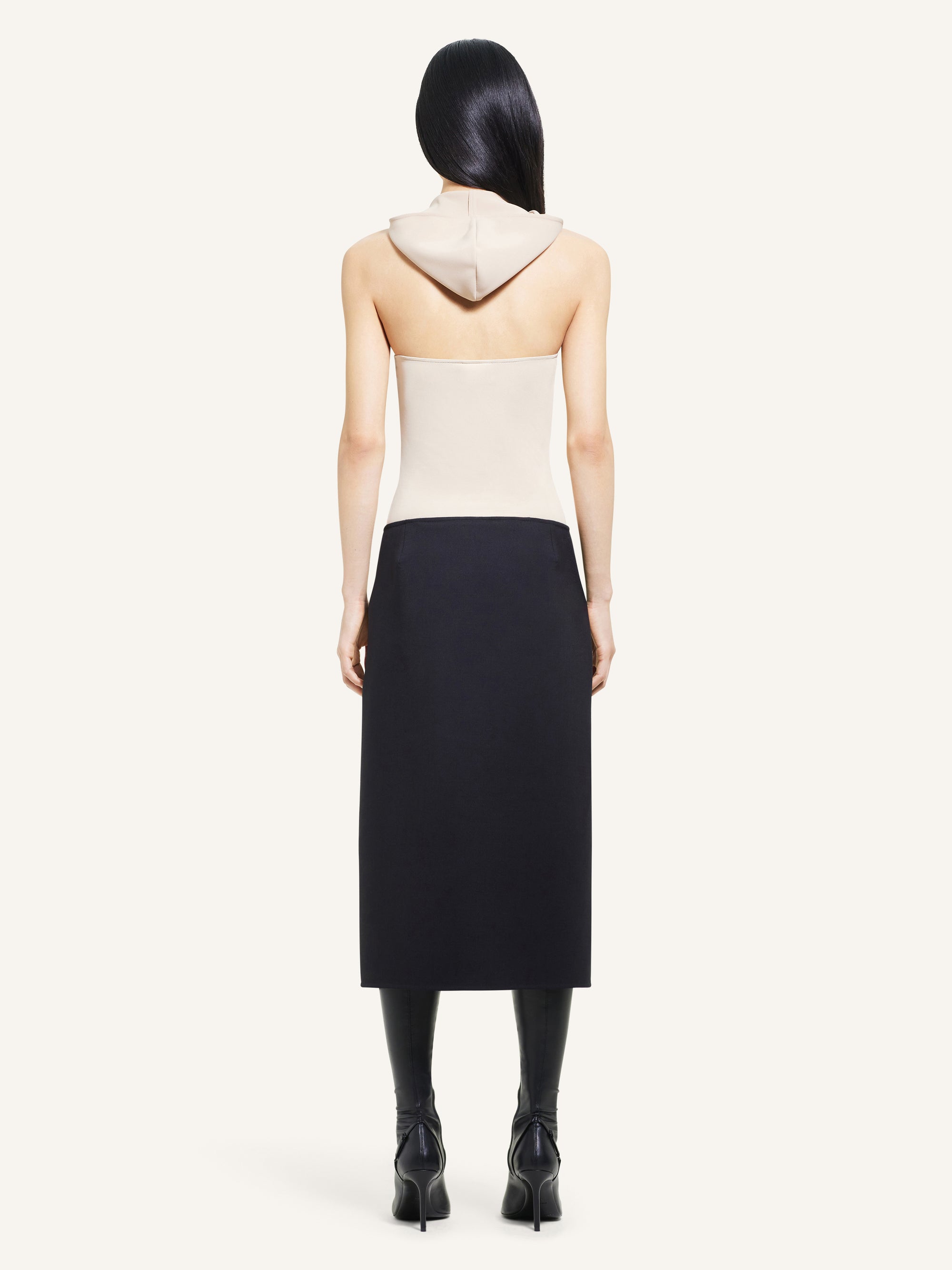 Illusion hooded Bodysuit - Hemp