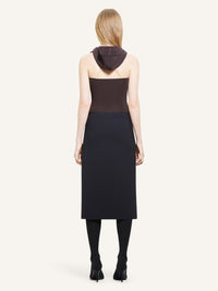 Hooded Bodysuit - Chocolate