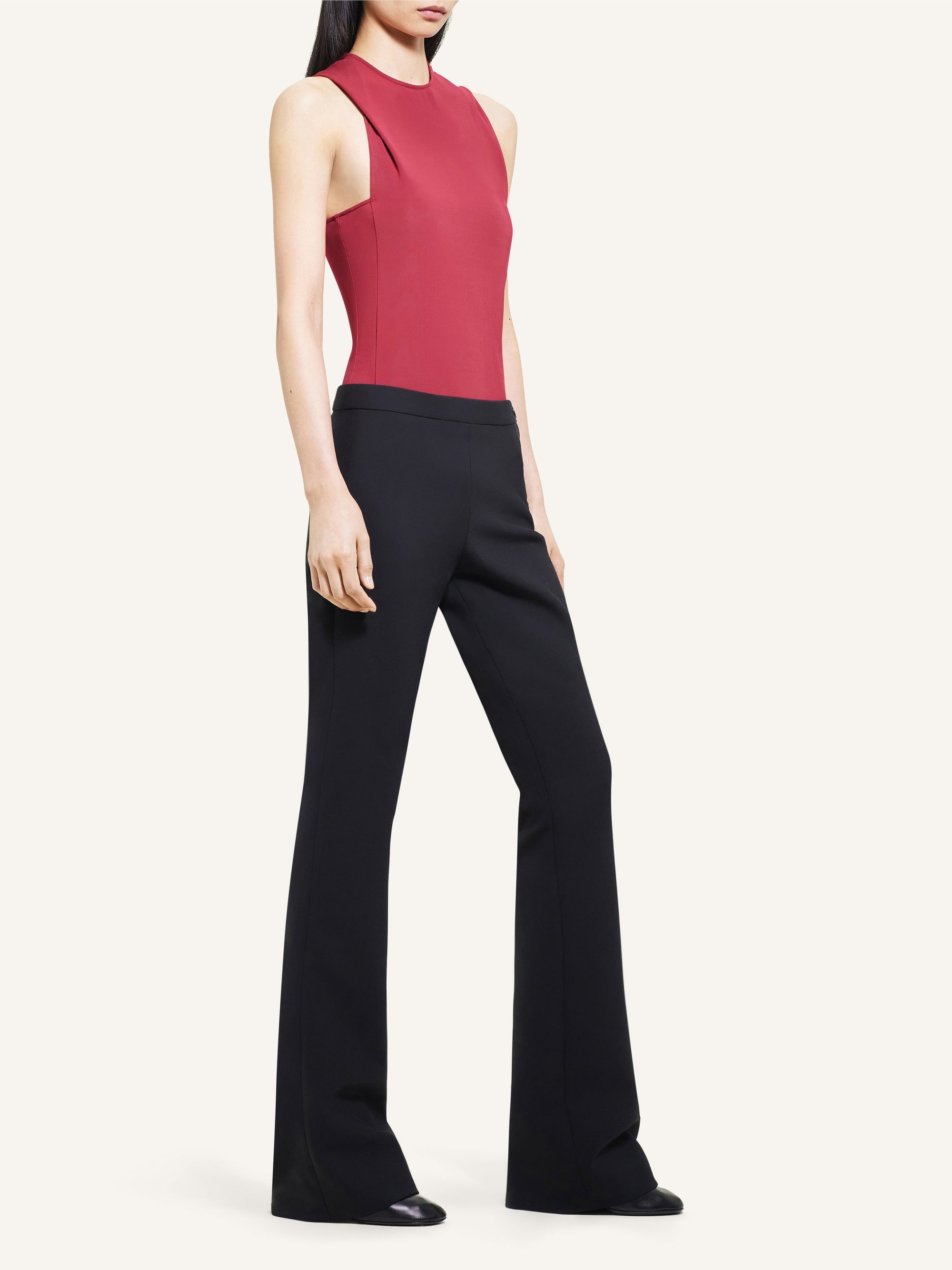 Hooded Bodysuit - Grenat