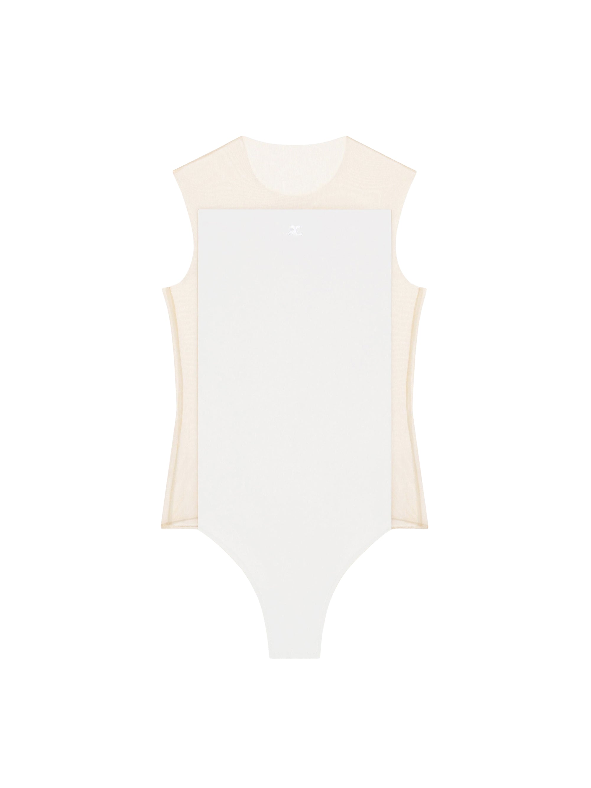 Illusion Bodysuit - Sand & Natural