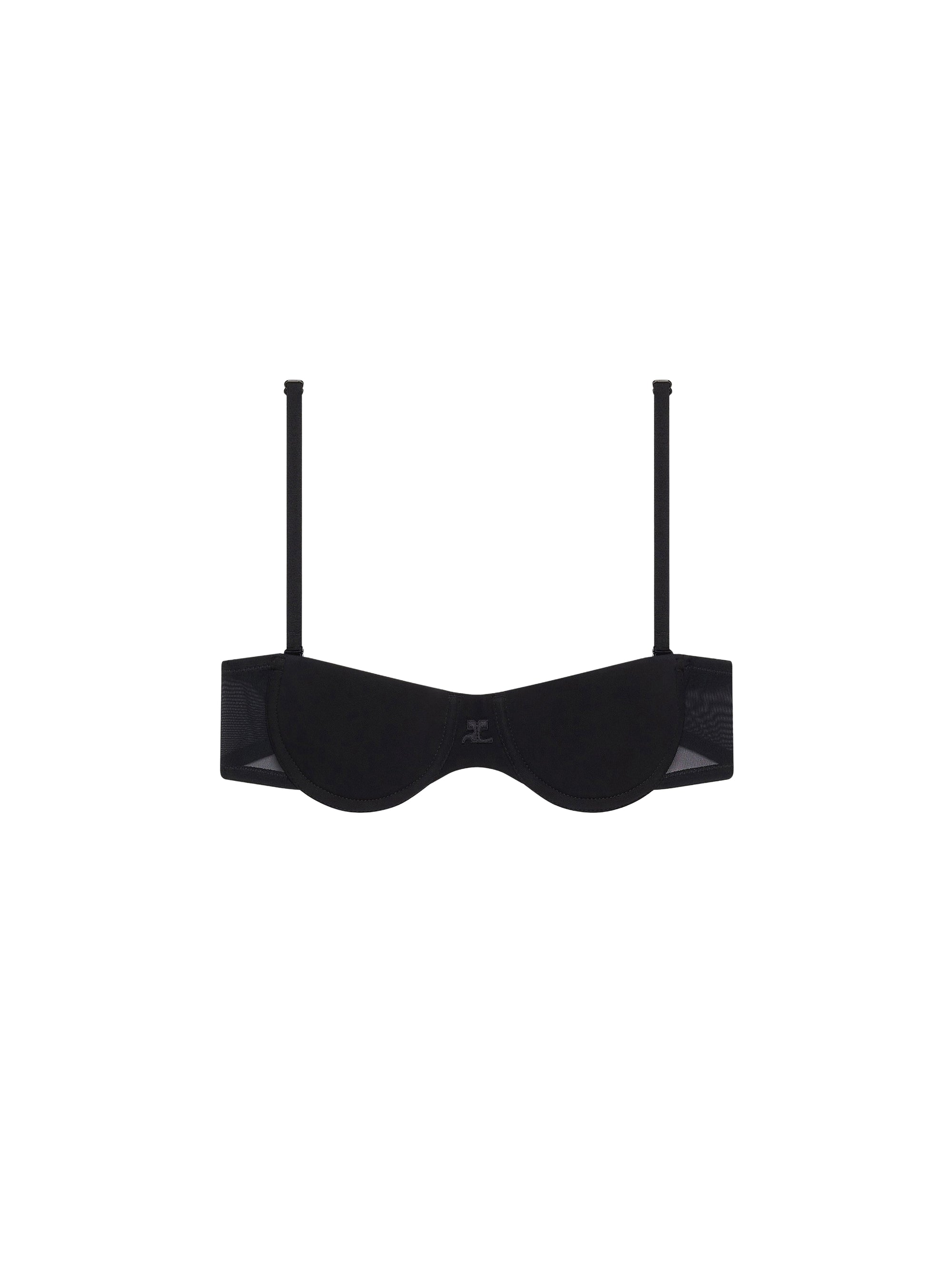 Lingerie tulle Bra - Black