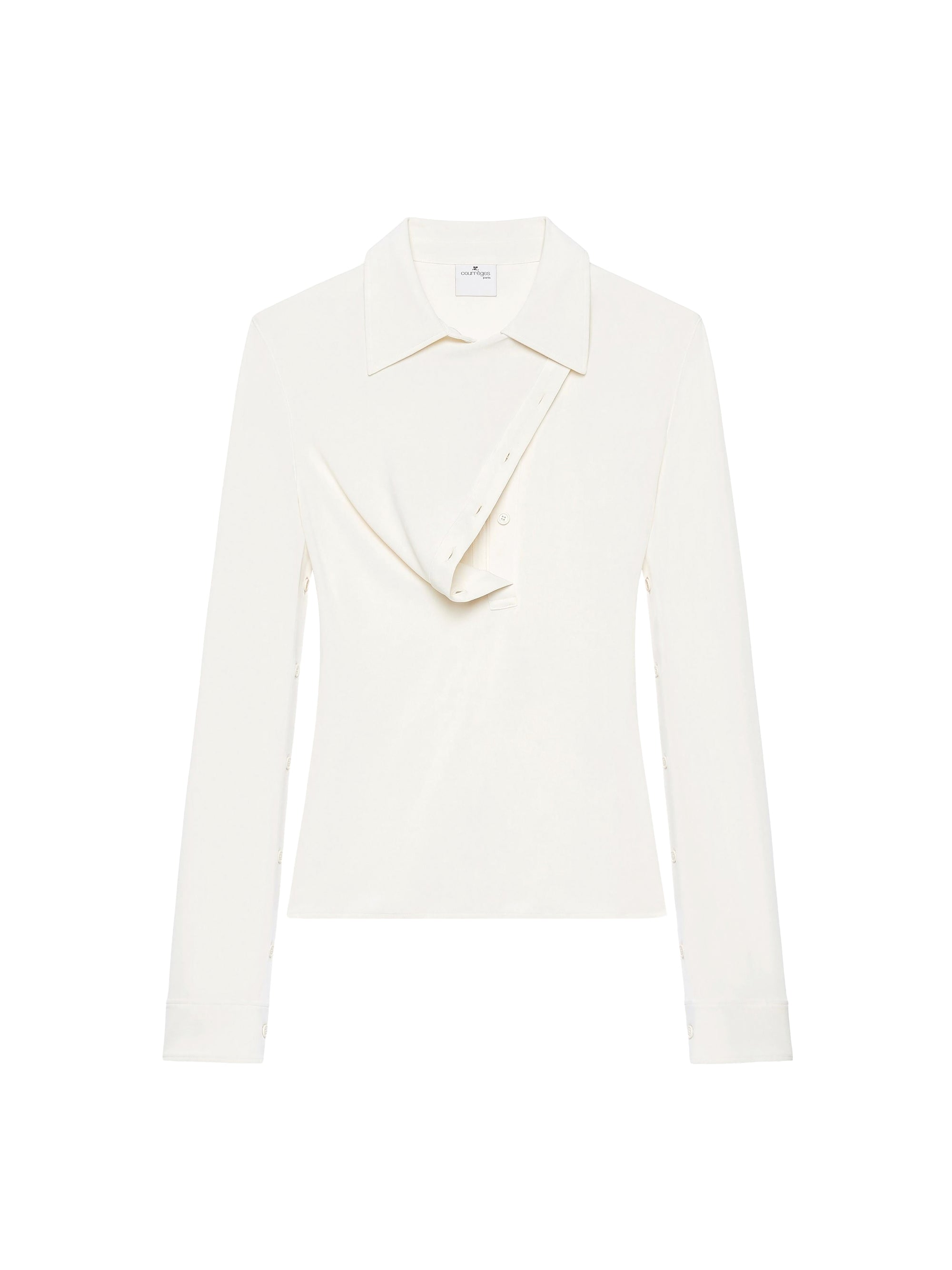 Oblique polo Shirt - Natural