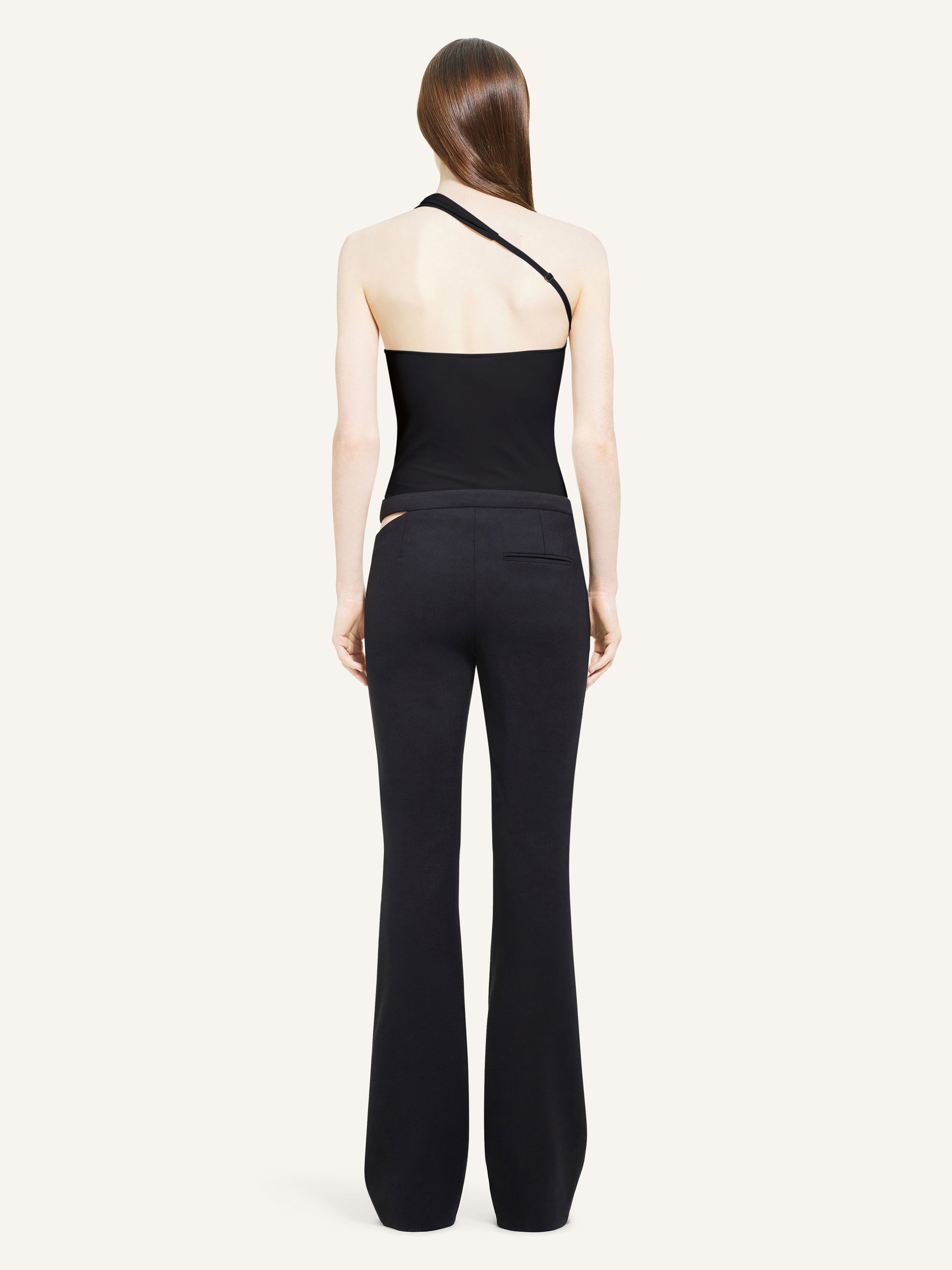 Slash asymmetrical Top - Black