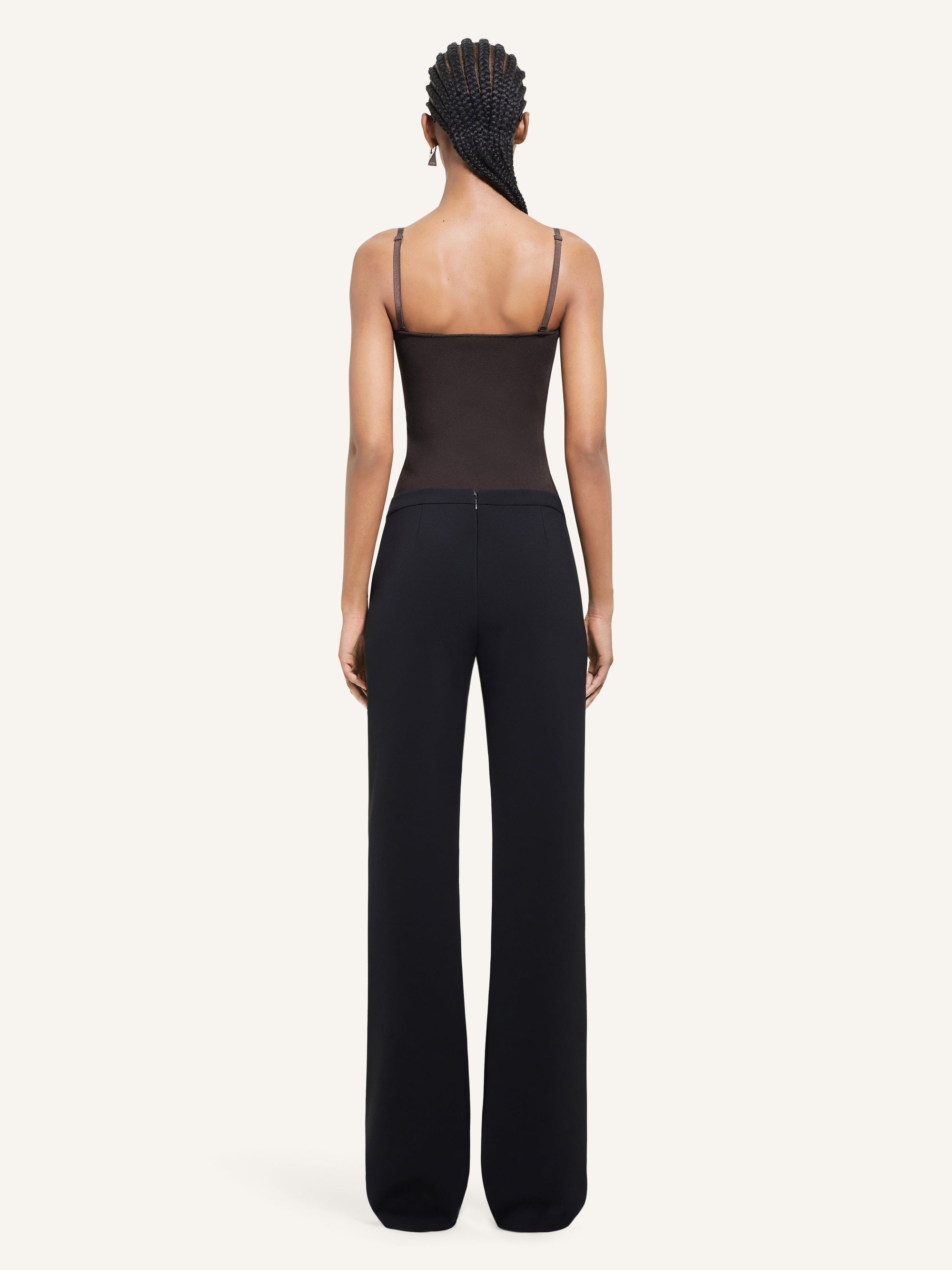 Lingerie interlock Top - Chocolate