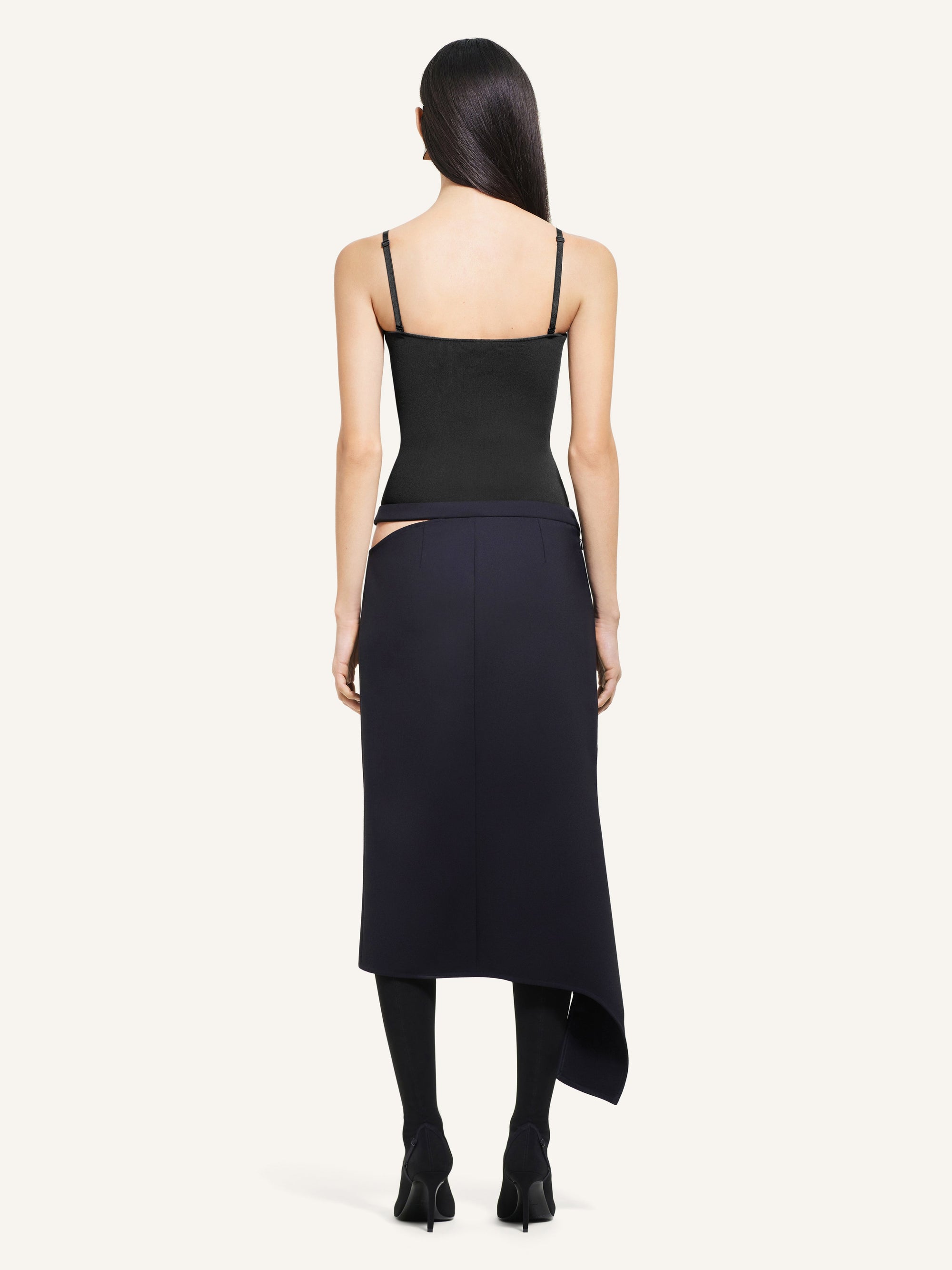 Lingerie interlock Top - Black