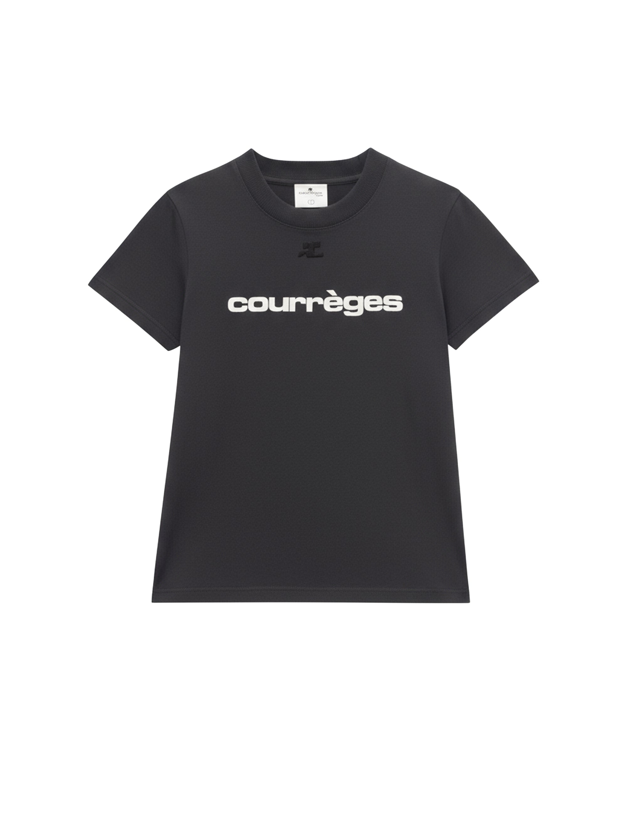 Vintage courrèges cotton T-shirt - Grey