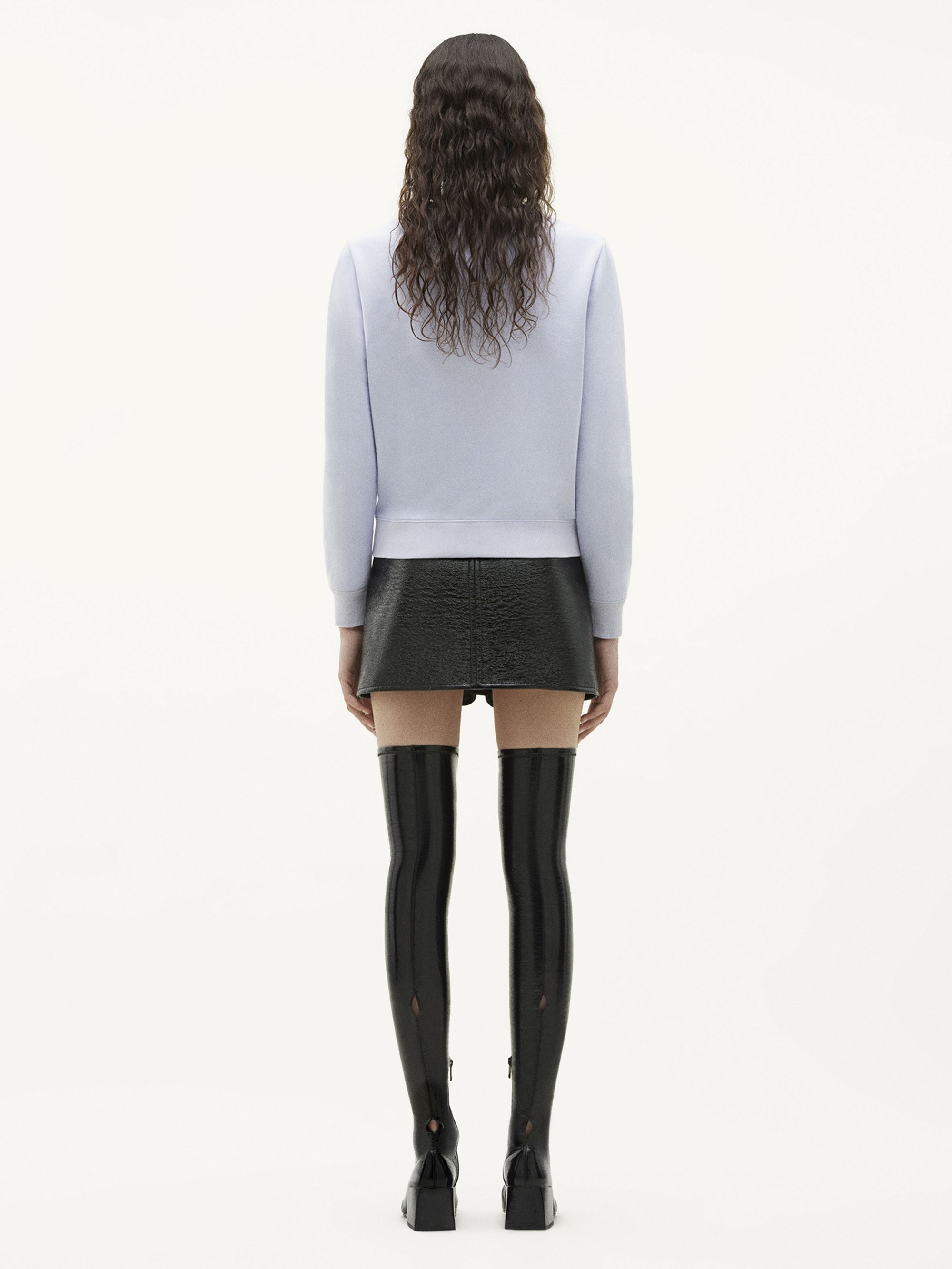 Swallow fleece Sweatshirt - Lavande Fonce
