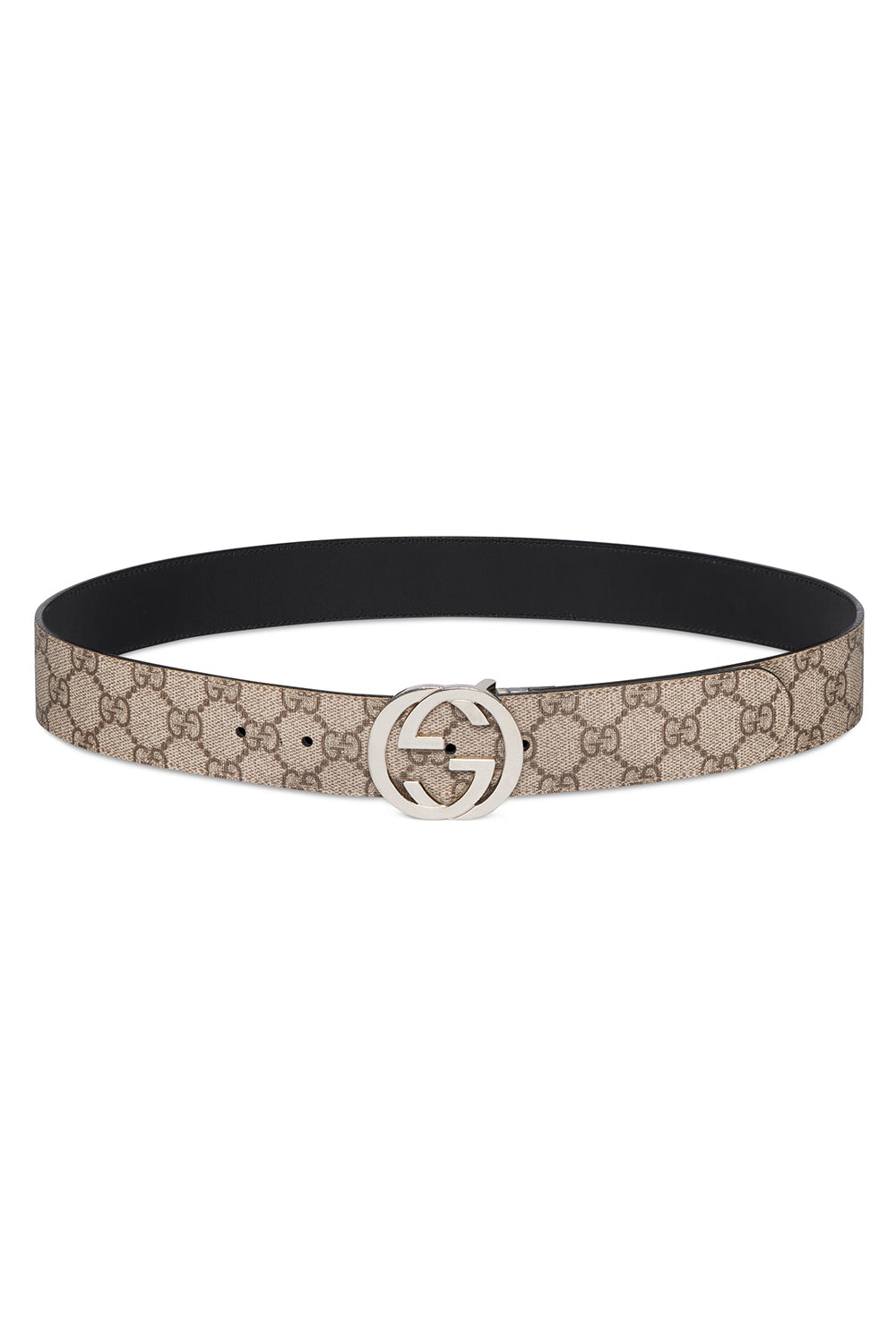 S/S beige & ebony & black W.37 Belt - Beige & Ebony & Black
