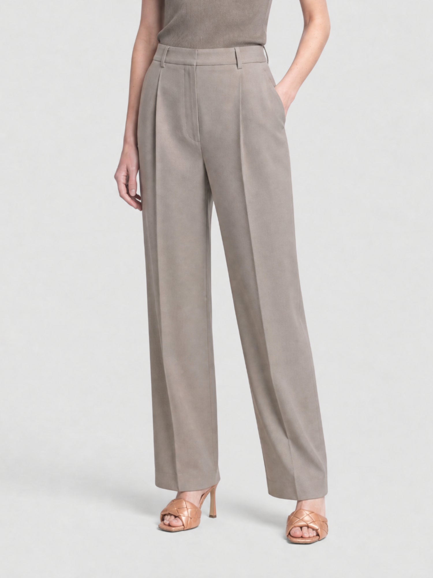 Lido cinder 90mm Mules - Cinder