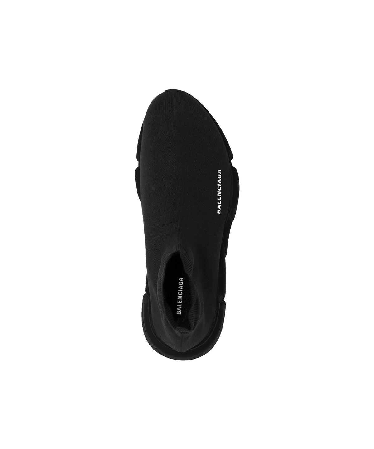 Speed Recycled Knit Sneakers - Black