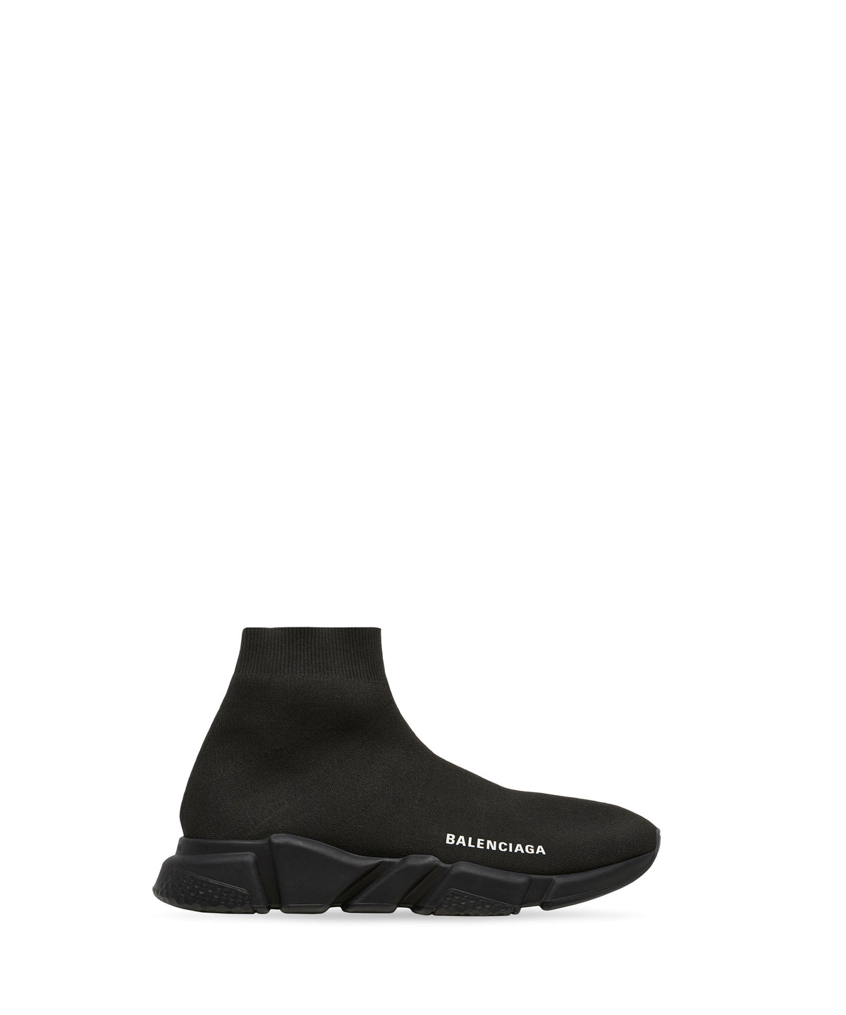 Speed Recycled Knit Sneakers - Black