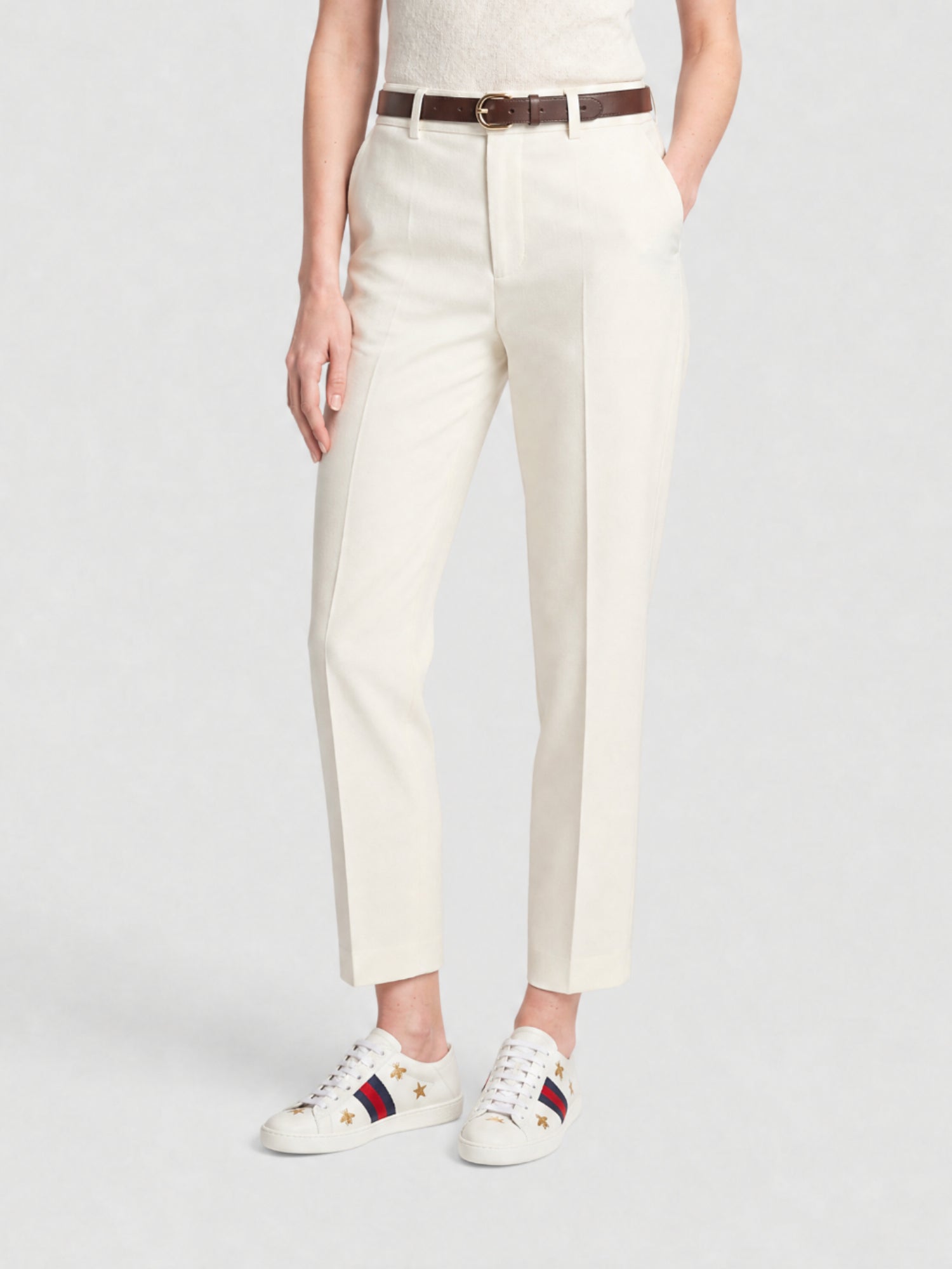 White Sneakers - White