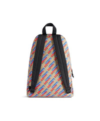 Explorer Backpack - Beige & Red & Blue
